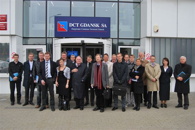 DCT Gdansk terminal hosted representatives of the Danish Shipowners Association - MarinePoland.com