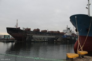 Russian bulk carrier in Nauta - MarinePoland.com