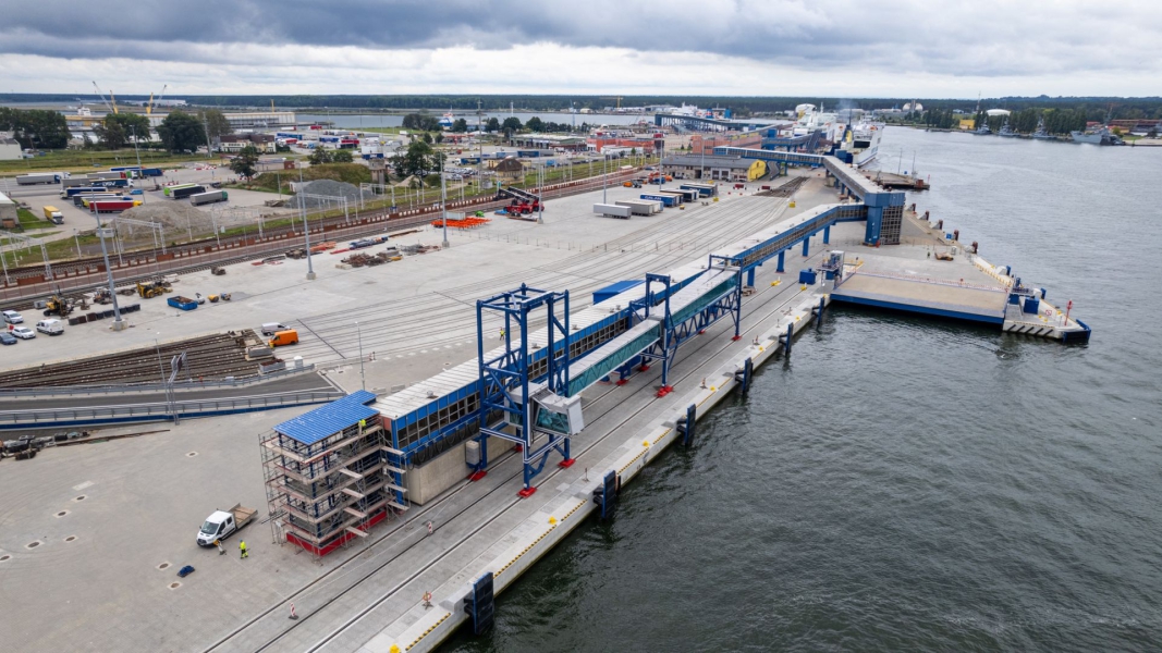 Works on the ferry terminal in Świnoujście finished - ZielonaGospodarka.pl