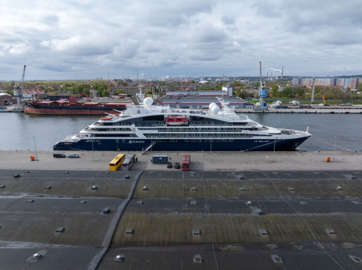 Le Bellot opens the cruise season at the Port of Gdańsk - MarinePoland.com
