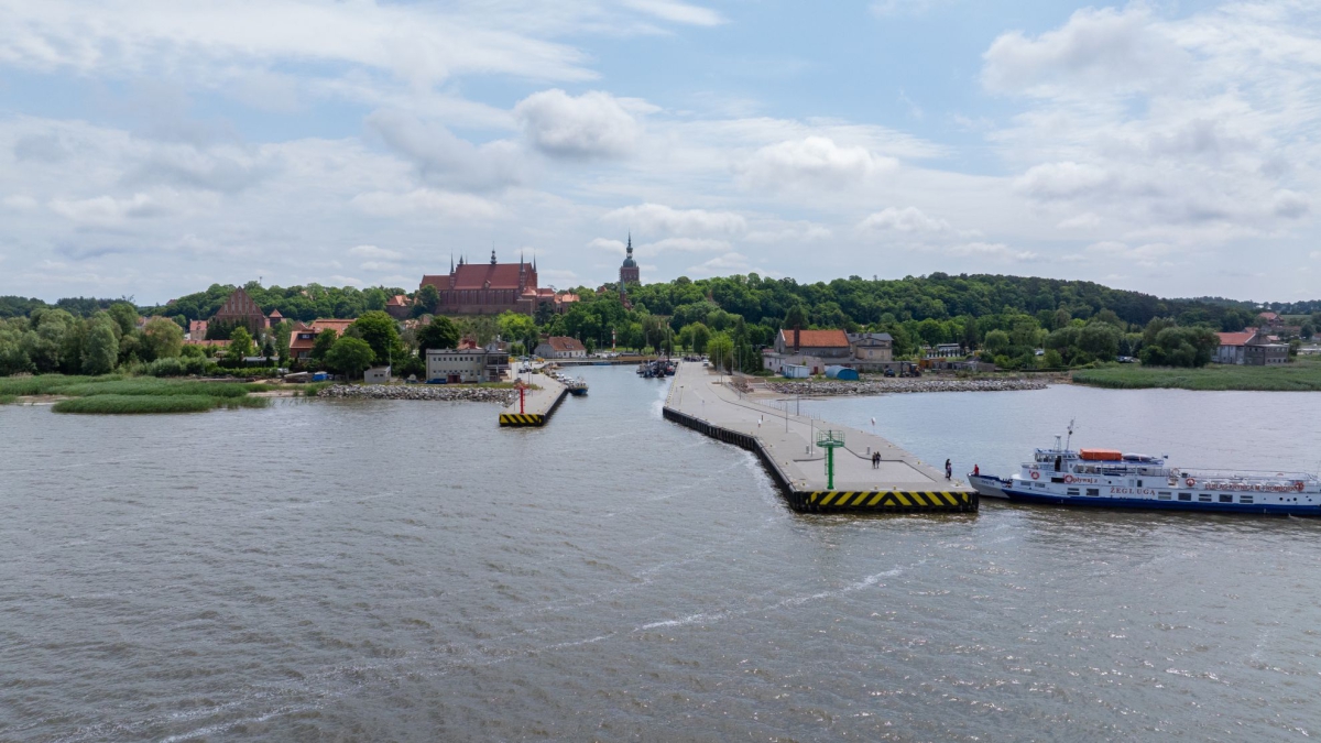 Frombork fishing port open after modernization - MarinePoland.com