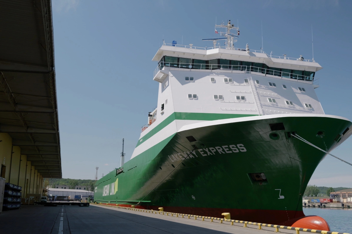 Official Welcome of Lakeway Link Lines at OT Port Gdynia - MarinePoland.com