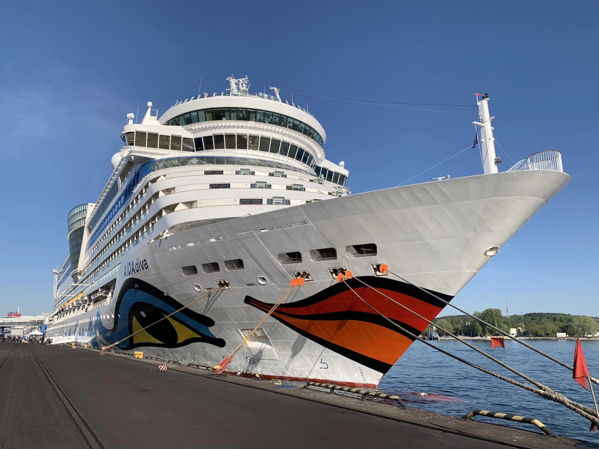 AIDAdiva started cruise season at Port of Gdynia - MarinePoland.com