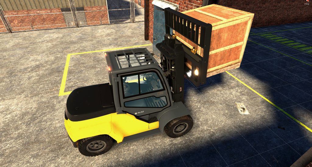 Forklift simulator from Flint Systems heads to another school - MarinePoland.com