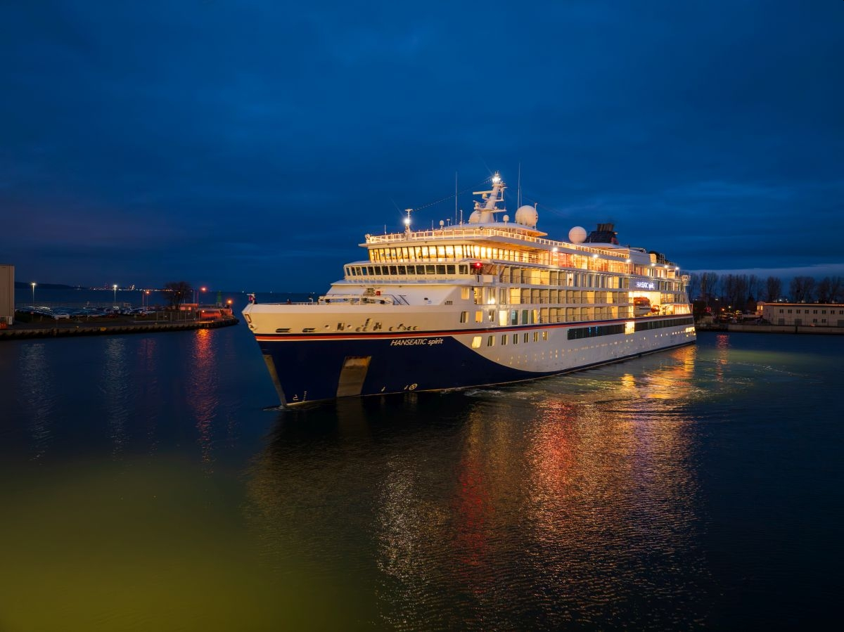 Hanseatic Spirit finishes the cruise season at the Port of Gdańsk - MarinePoland.com